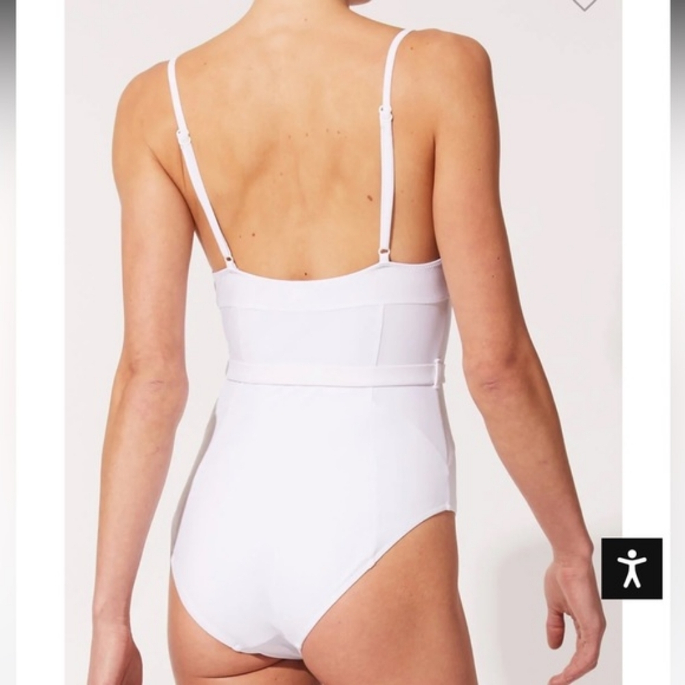 Solid & Striped the Spencer Cream swimsuit size S BNWT - Picture 2 of 9
